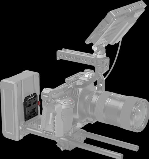 Image du produit SmallRig Mini V Mount Battery Plate 2987