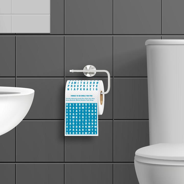 Actual product image Mad Monkey Toilet paper "Riddle"
