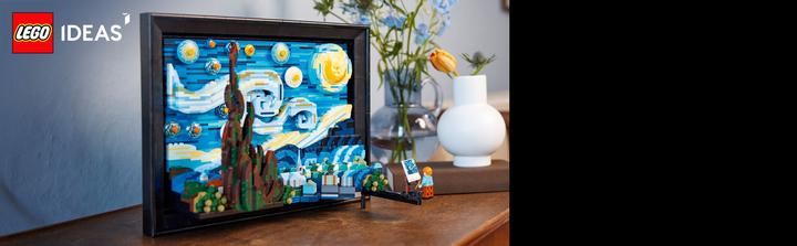 Image du produit LEGO Vincent van Gogh - Nuit étoilée (21333, LEGO difficiles à trouver, LEGO Icons)