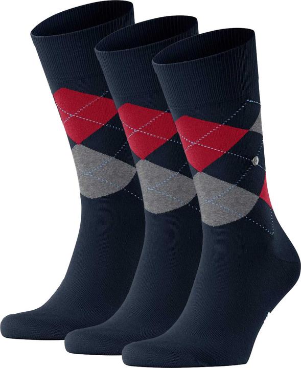 Bleu foncé, Rouge, Gris