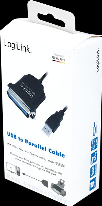 Immagine prodotto LogiLink AU0003C (1.70 m, Parallelo (stampante))