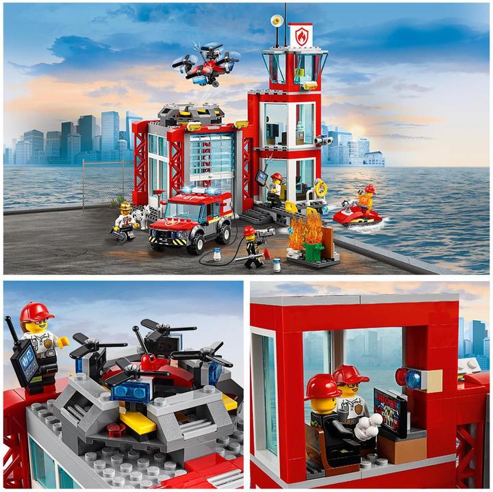 Actual product image LEGO Fire station (60215, LEGO City)