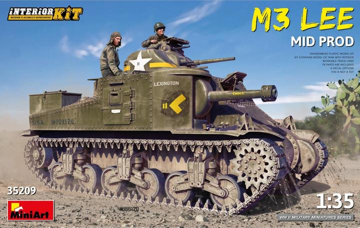 Immagine prodotto Mini art Kit interno M3 Lee Mid Prod.