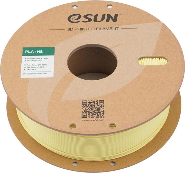 Image du produit eSUN Filament PLA+ HS Mandel 1.75 mm 1 kg (PLA, 1.75 mm, 1000 g, Jaune)