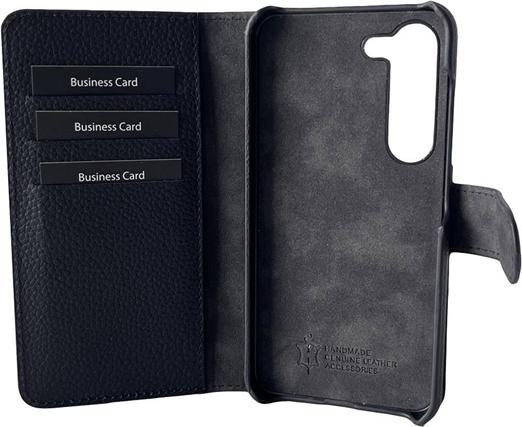 Produktbild Mike Galeli Book-Cover Echtleder Joss black (Samsung Galaxy S23+)