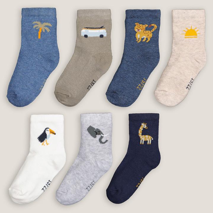 La Redoute Collections Socken (7er Pack, 27, 30)