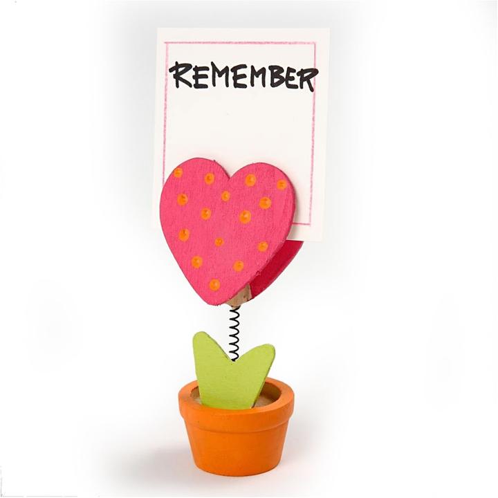 Produktbild Creativ Company Versier je Houten Memoclip Bloem, 10st.