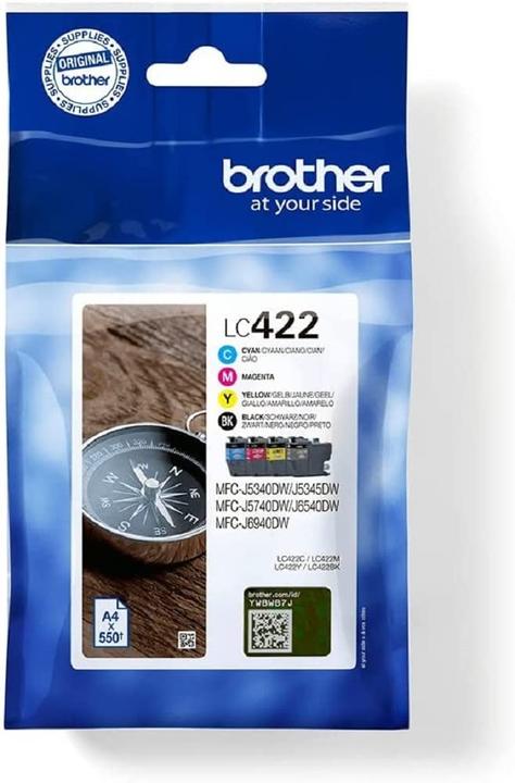 Brother and Ink Cartridges Multipack Each cartridge prints up to (BK)