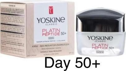 DAX Yoskine Classic Platin Peptide Max-Wrinkle Reducer 50+ cream for normal and dry skin for the day 50m (50 ml)
