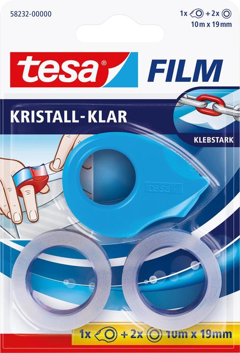 Immagine prodotto tesa tesafilm Mini dispenser manuale con 2 rotoli di adesivo