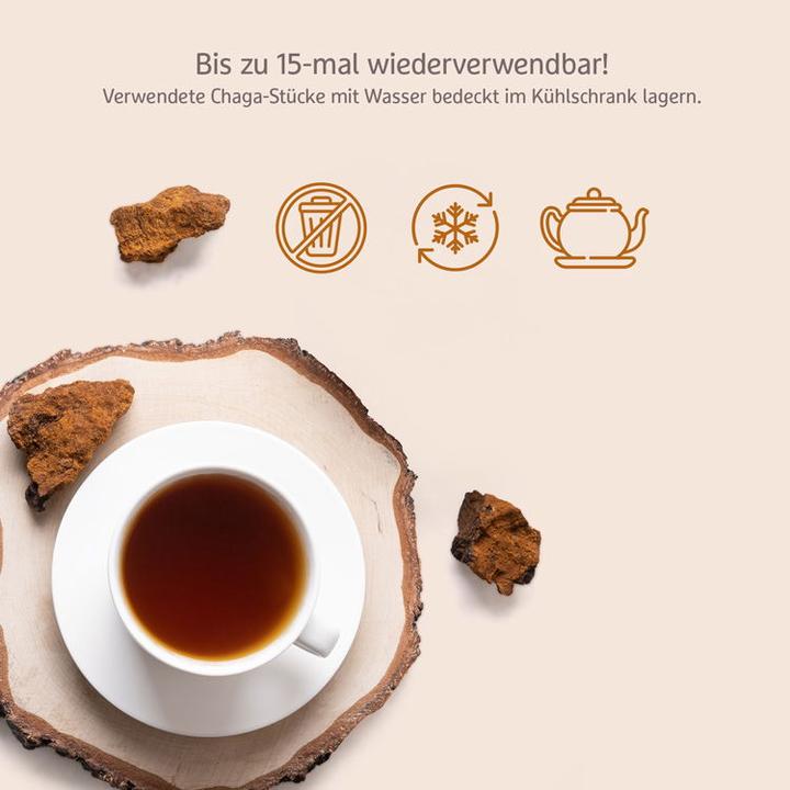 Produktbild Effective Nature Bio Chaga Pilz aus Wildsammlung (100 g)