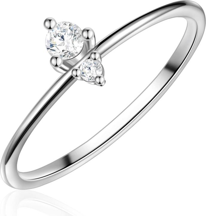 Immagine prodotto Glanzstücke München Donna Argento Zirconia argento - 23802 (54, 925 Argento)