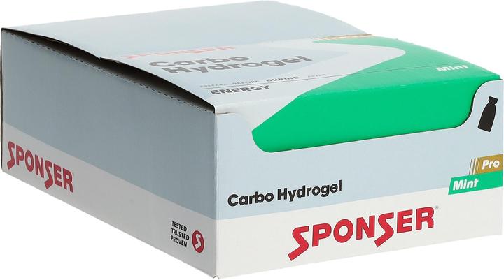 Produktbild Sponser Carbo Hydrogel Mint (Minze, 20 Stk., 60 g)
