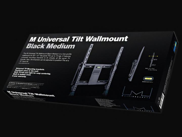 Produktbild Multibrackets Tilt Wallmount (Wand, 110", 75 kg)