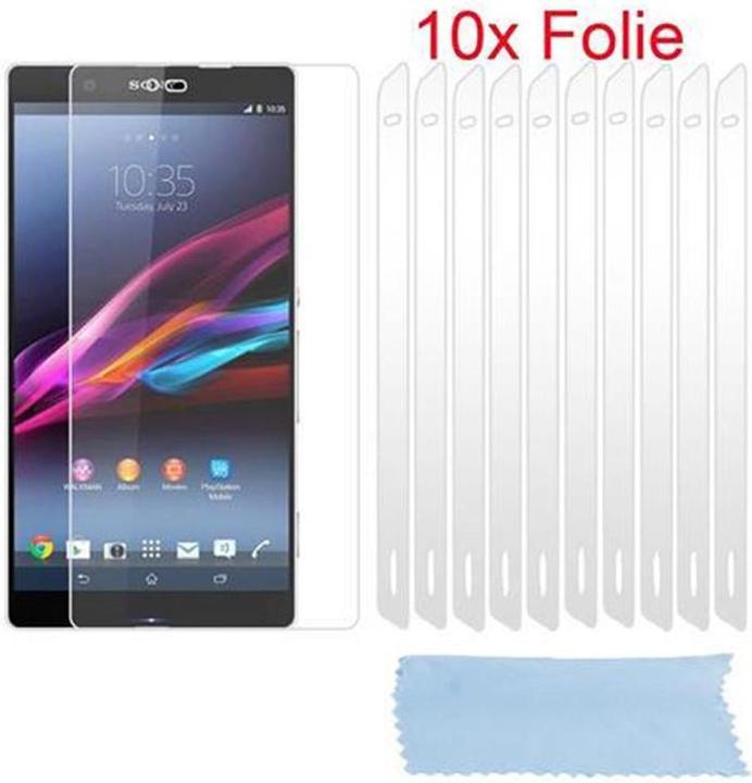 Actual product image Cadorabo 10x protective film (1 Piece, Sony Xperia Z2)