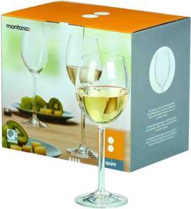 Produktbild Montana Weissweinglas Pure 250 ml, 6 Stück, Transparent (25 cl, 6 Gläser, Weissweingläser)