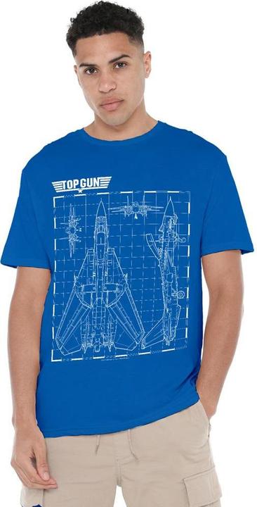 Immagine prodotto Top Gun Maglietta Schematico Uomo (XL)