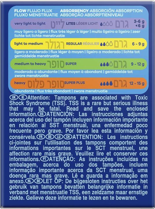Image du produit Tampax tampons Compak Super Plus (18 x, Large)