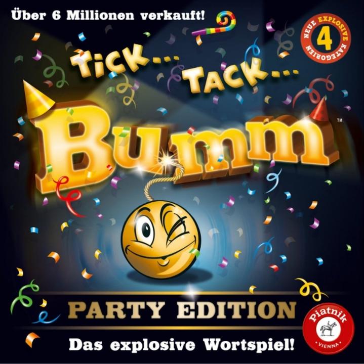 Actual product image Piatnik Tick Tack Bumm Party Edition (German)