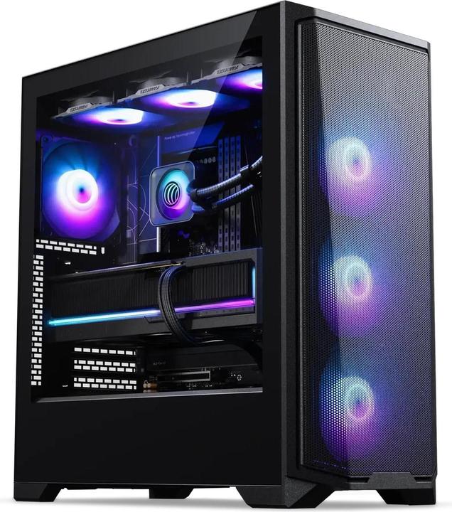 Actual product image Phanteks PC-Gehäuse Eclipse G370A RGB Schwarz, Unterstützte (mATX, ATX, Mini-ITX, E-ATX, SSI EEB)