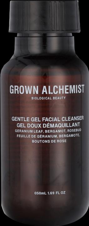 Immagine prodotto Grown Alchemist GROWN Beauty - Detergente delicato in gel: foglia di geranio, bergamotto e bocciolo di rosa (Gel, 50 ml)