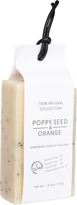 Tranquillo Seife Poppy Seed Orange (Hartseife, 100 ml)