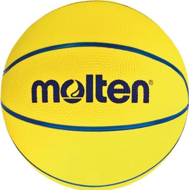 Actual product image Molten Basketball yellow SB4-DBB Light 290G (4) (4)