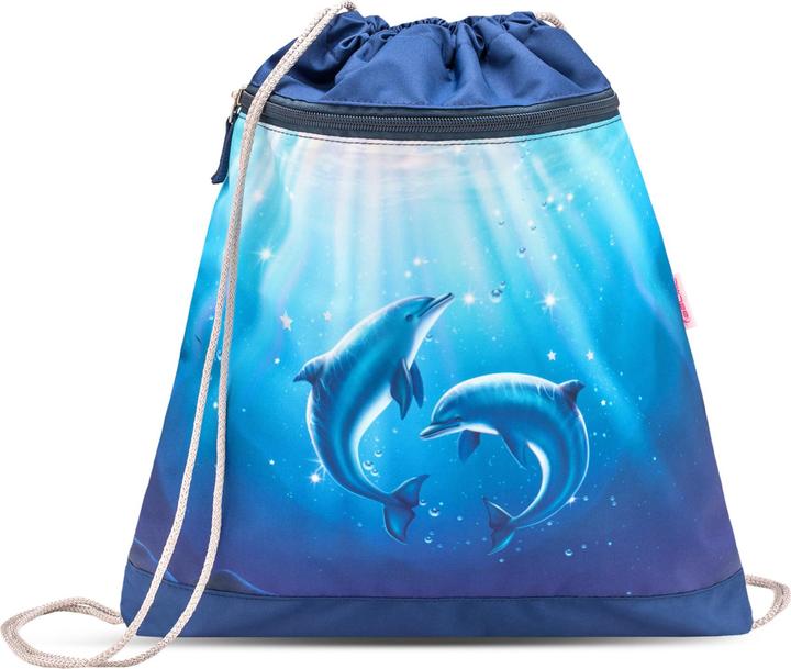 Actual product image Belmil CLASSY Schulrucksack-Set Dolphins (19 l)