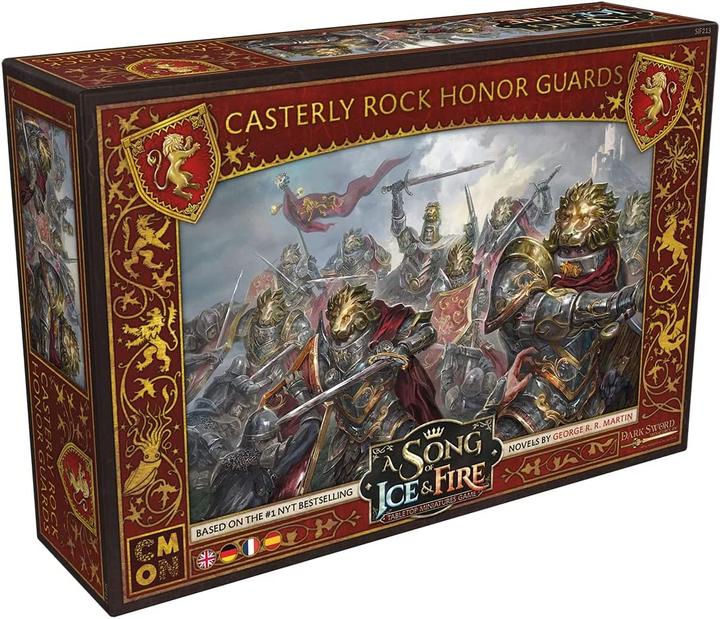 Image du produit Cmon CMND0217 - A Song of Ice & Fire Casterly Rock Honor Guard (Garde d'honneur de Castral Roc) (Allemand)
