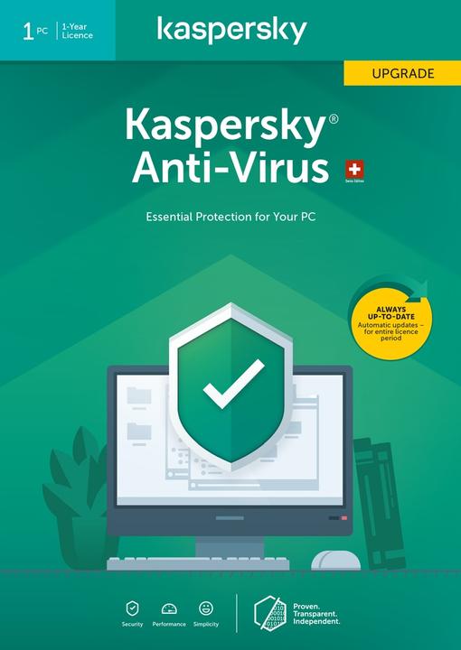 Kaspersky Anti-Virus (1 User, 12 Monate)
