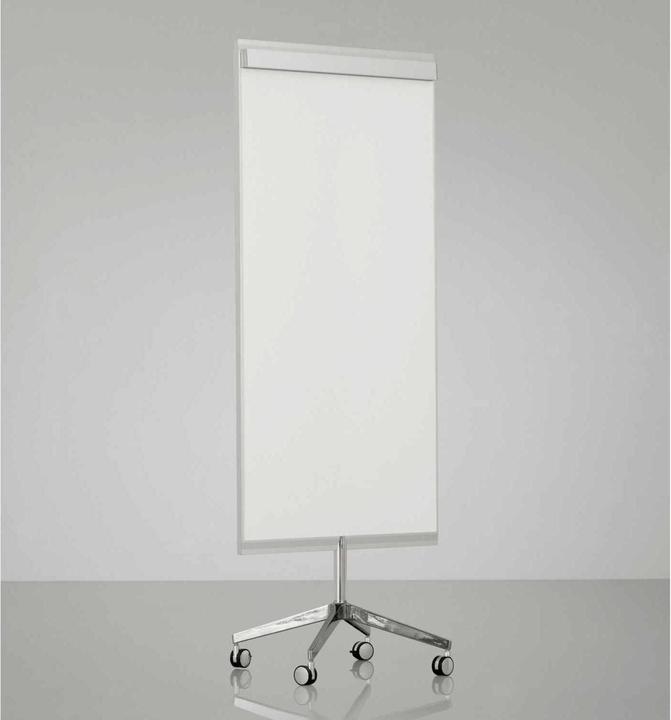 Image du produit Lintex M3 Tableau blanc mobile double face Tableau d'écriture (72 x 190 cm)