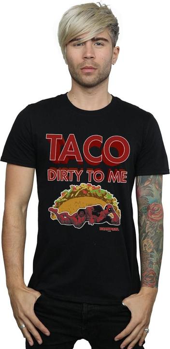 Immagine prodotto Deadpool Taco Dirty To Me Maglietta Uomo (S)