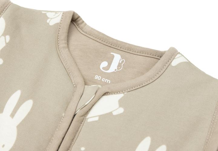 Produktbild Jollein Baby Schlafsack mit Abnehmbaren Ärmel 90cm Miffy Snuffy - Olive Green (90 cm, 3.5 TOG, Winter)
