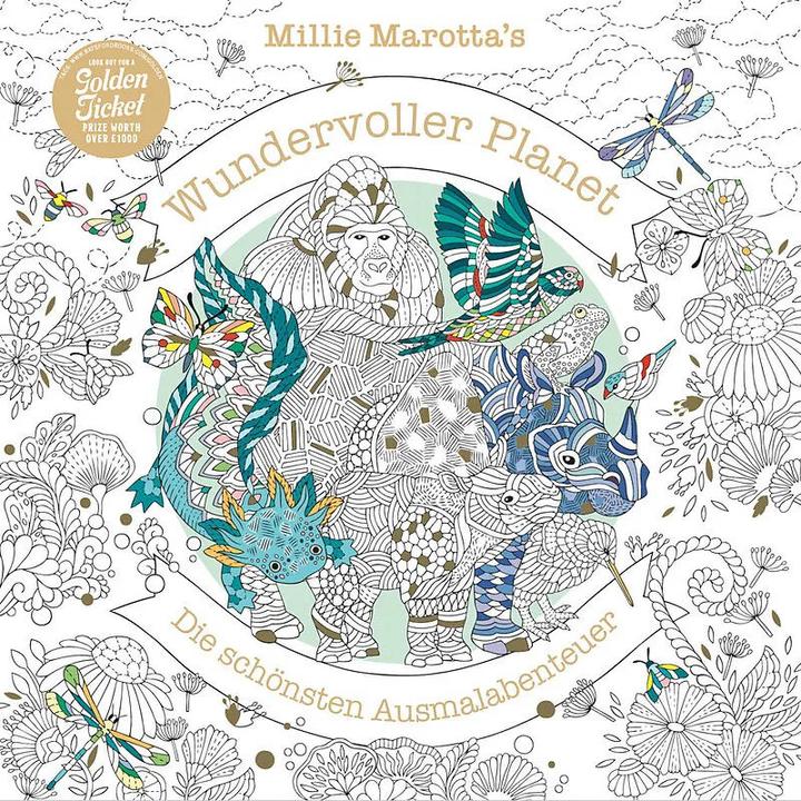 Millie Marotta's Wonderful Planet - The most beautiful colouring adventures