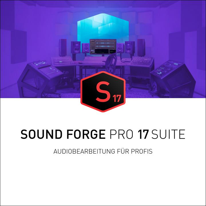Immagine prodotto Magix Codice per il download di SOUND FORGE Pro 17 Suite (1 Utente, 1 Dispositivi/Utenti, Senza limiti)