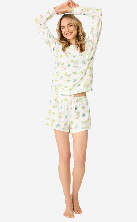 Actual product image Pj Salvage Pyjamashorts Limes & Sunshine (XL)