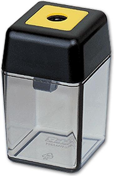 Actual product image M+r Sharpener plastic single can sharpener black/smoke 10 pcs