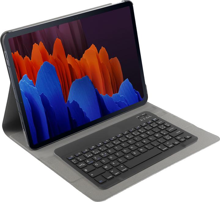 Produktbild Cazy Tastatur Hülle Kompatibel mit Samsung Galaxy Tab S7 FE/Tab S7 Plus - Schutz Etui mit magnetisch (Galaxy Tab S7 FE)