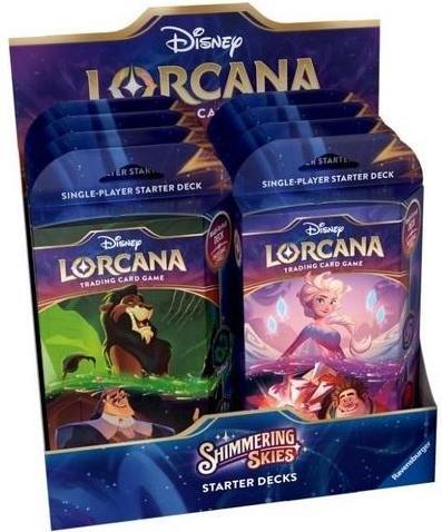 Produktbild Disney Lorcana TCG: Shimmering Skies - Starter Deck (Englisch, Deck)