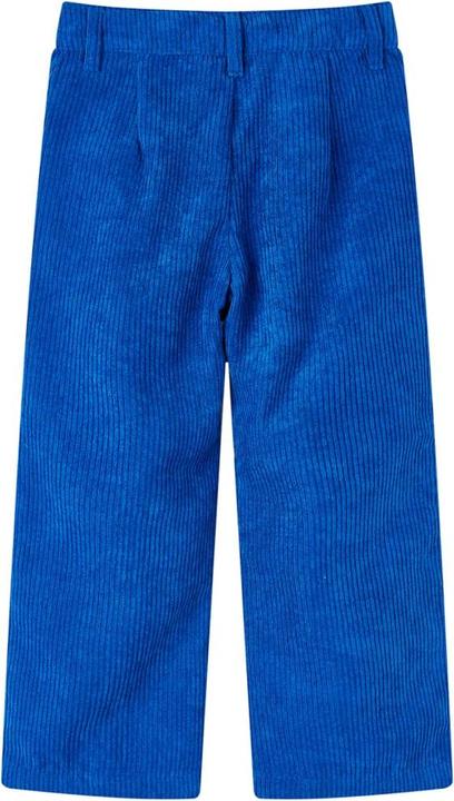 Produktbild VidaXL Kinderhose Cord Kobaltblau 128,Material: 90 % Polyester. 7 (128)