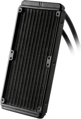 Actual product image Akasa Venom R20 complete water cooling system