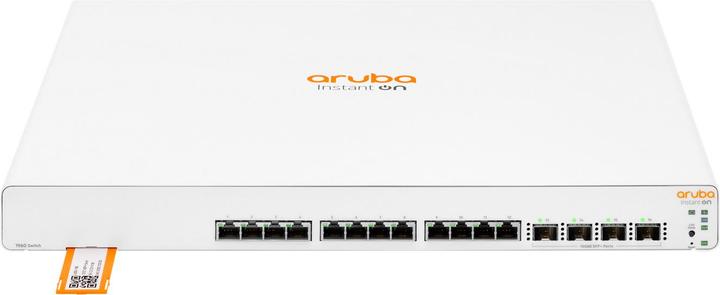 Produktbild Aruba HPE Networking Instant On Switch 12p 10GBT 4p SFP+ 1960 PDU (12 Ports)