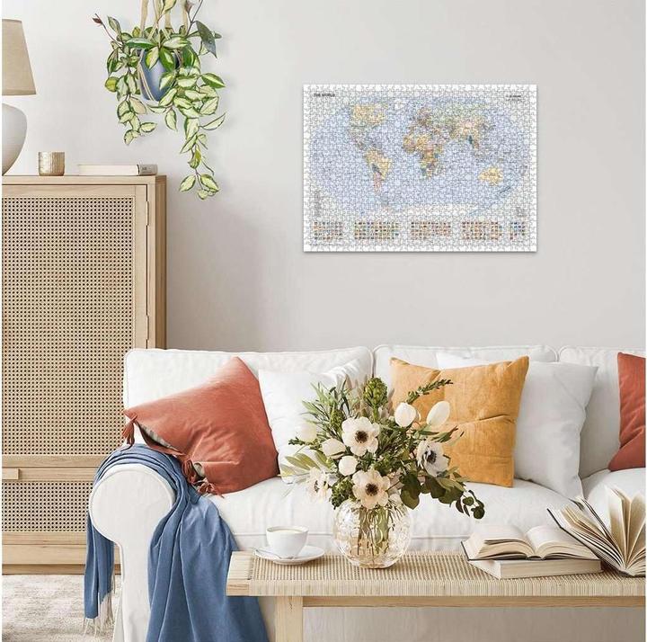 Actual product image Ravensburger The world map (1000 pieces)