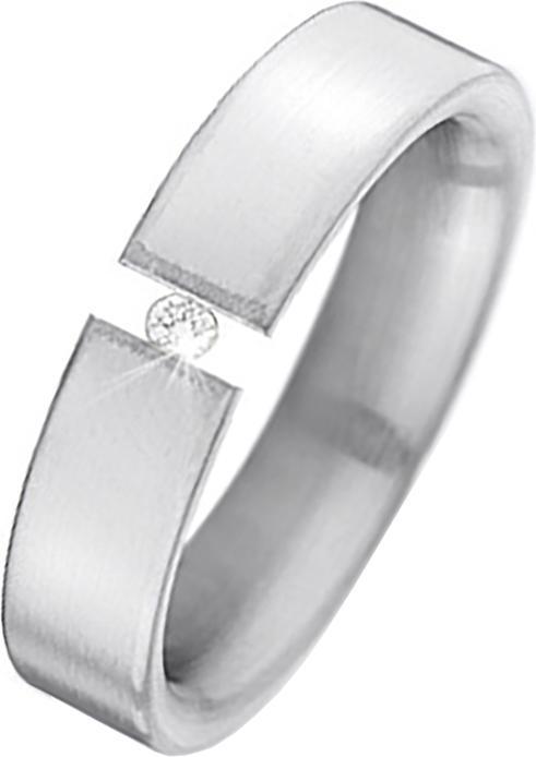 Xen Bandring mit Brillant 0,03 ct TW/SI (50)