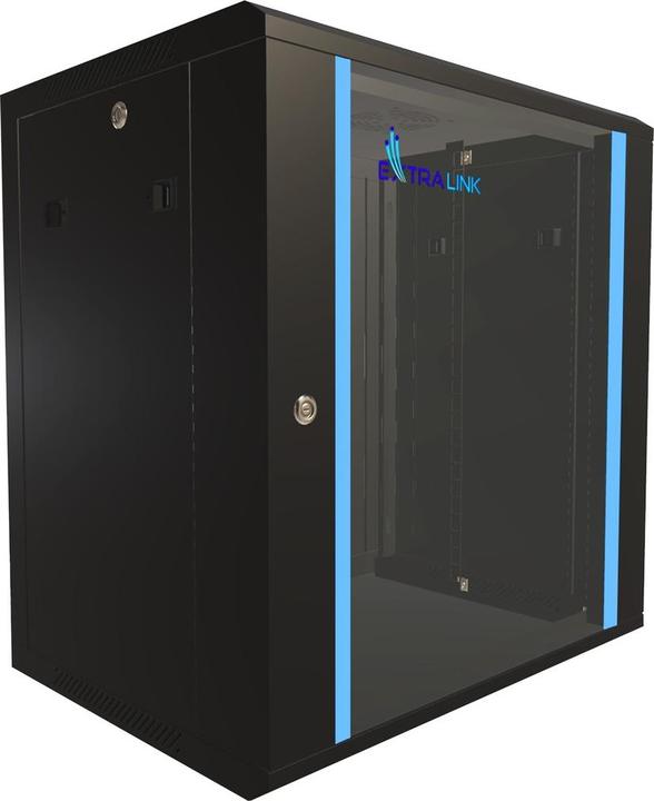 Actual product image Extralink EX.7263 Rack 12U Wall Mounted Shelf (12 RU, 19 inch rack)
