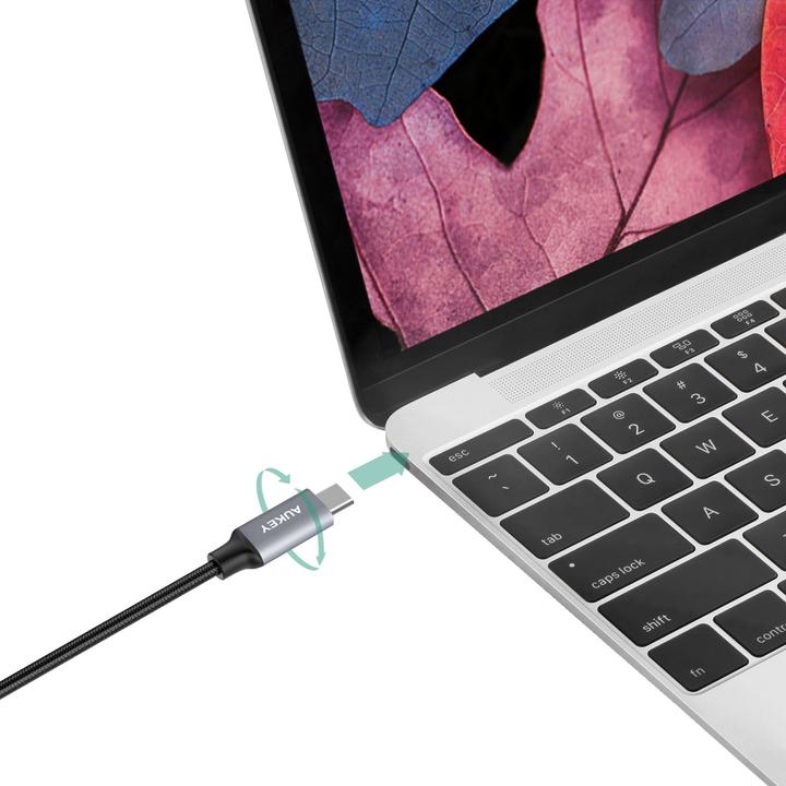 Produktbild Aukey USB C – USB C (1 m, USB 2.0)