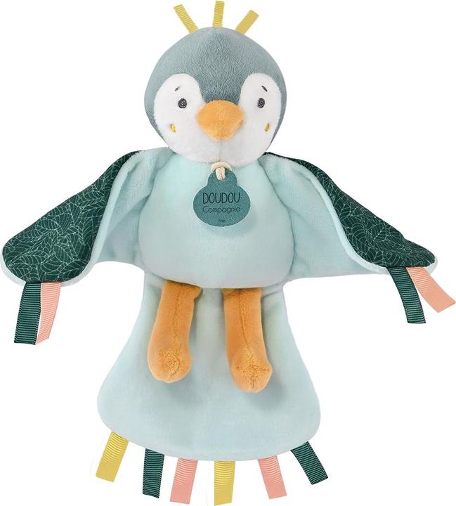 Image du produit Doudou et Compagnie Oiseau Cui-Cui amande (avec gazouillis) 22cm (23 cm)