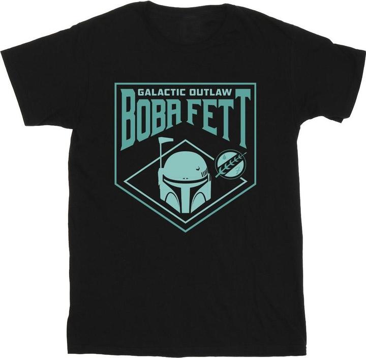 Star Wars The Book Of Boba Fett Galactic Helm Chest TShirt (XXL)