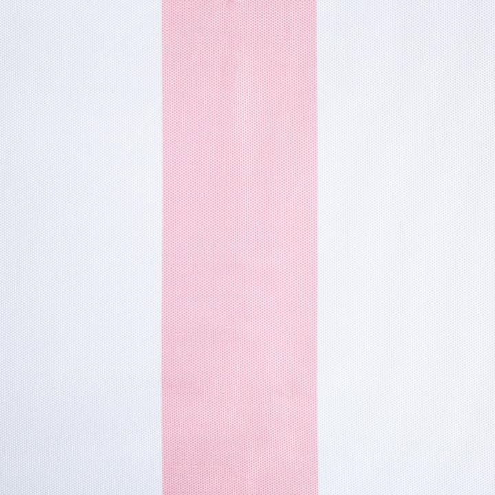 Actual product image Beliani Parasol ⌀ 150 cm pink / white with valance MONDELLO (1.50 m)