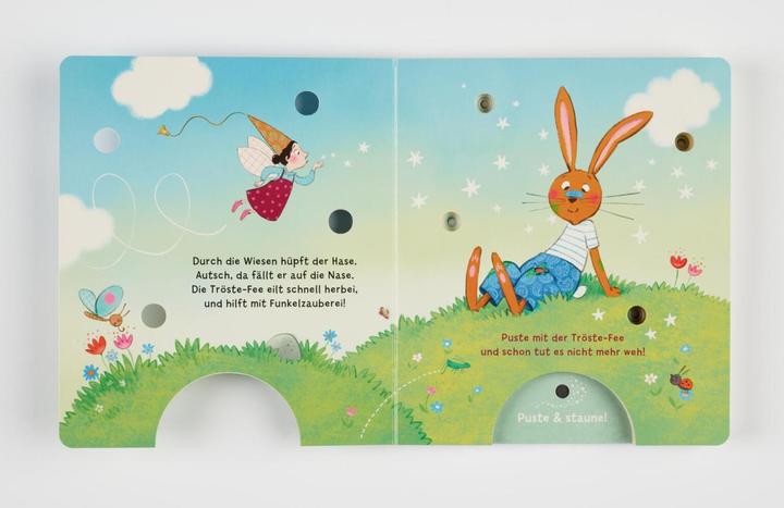 Actual product image Mein Puste-Licht-Buch: Die kleine Tröste-Fee (German, Sylvia Tress, 2020)